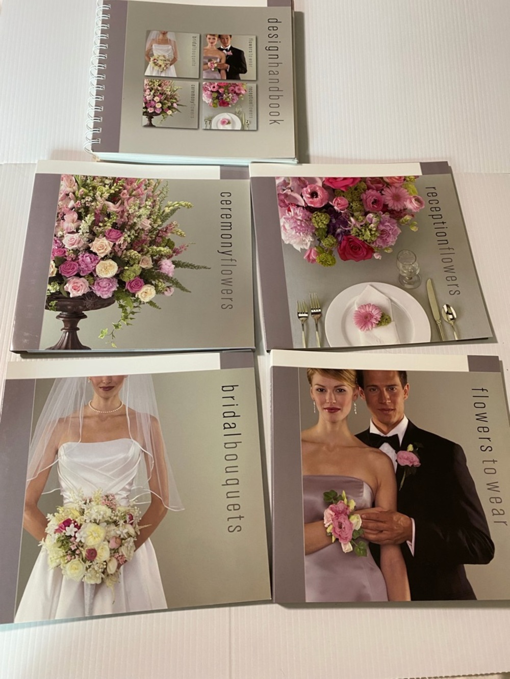 John Henry Your Wedding Flower Album 5 Book Box Set Floral Design Handbook EUC
